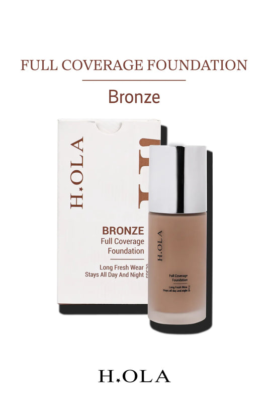 Full Coverage Foundation | Yoğun Kapatıcı Saten Bitişli Spf 30 Fondöten | Bronze