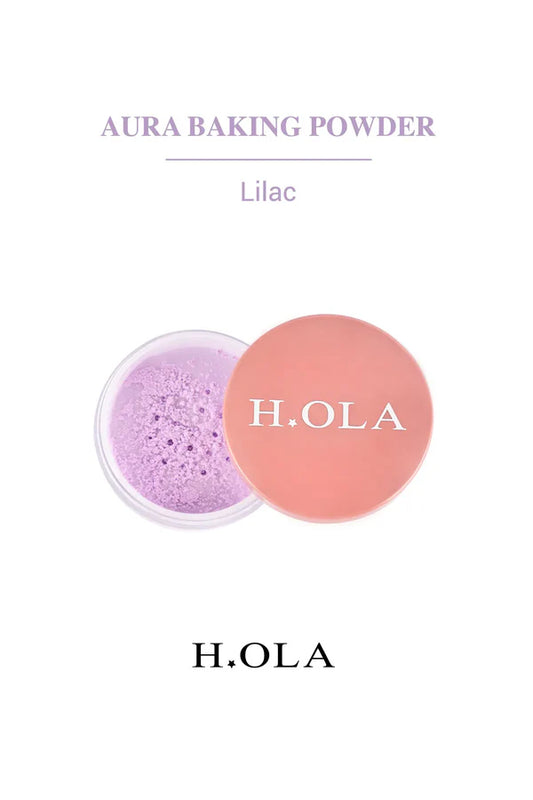HOLA Baking Powder | Makyaj Sabitleyici Toz Pudra | Lilac (Mor)