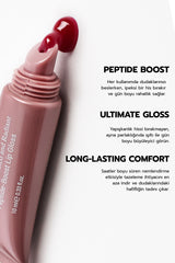 Peptide-Boost Lip Gloss | Berry Bliss