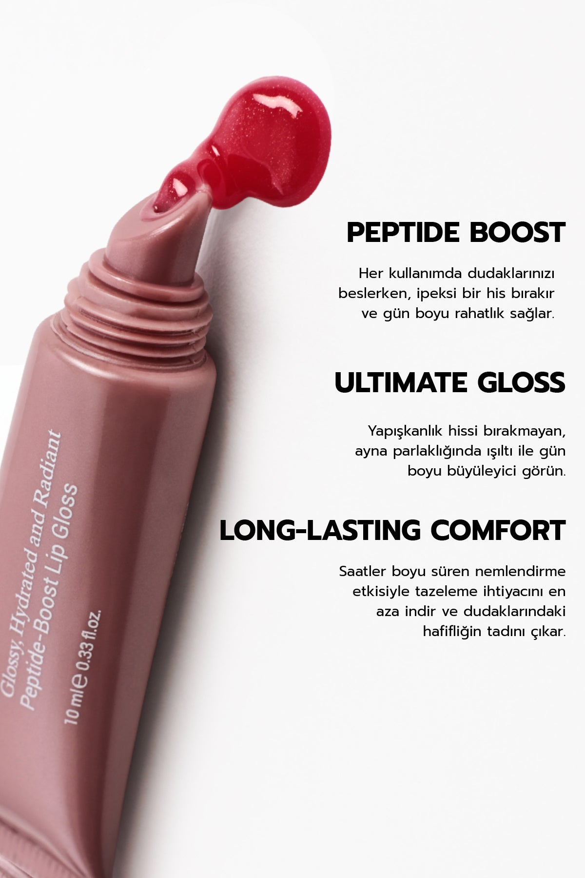Peptide-Boost Lip Gloss | Loveberry