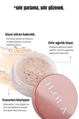 HOLA Baking Powder | Makyaj Sabitleyici Toz Pudra | Transparent
