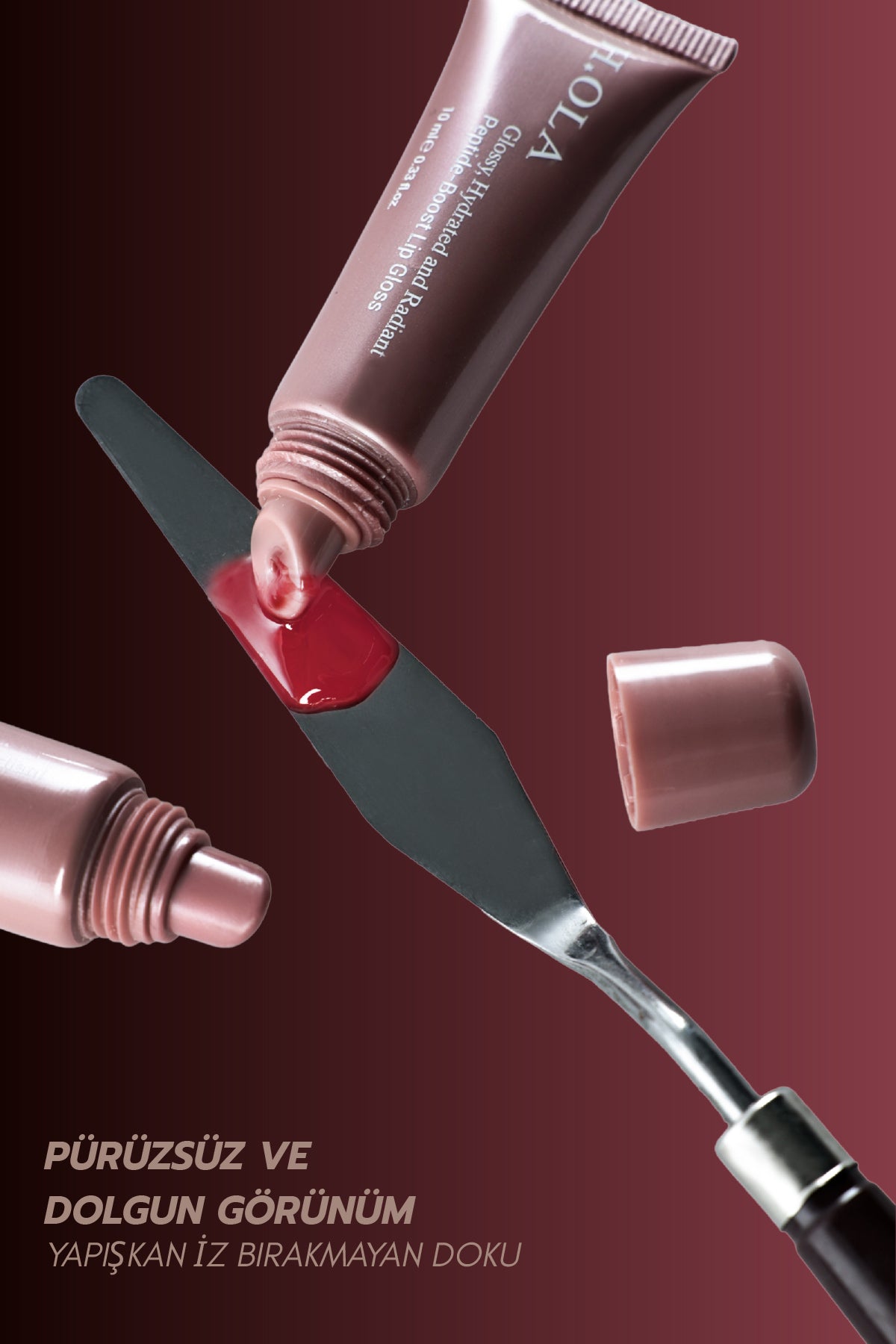 Peptide-Boost Lip Gloss | Doll Pink