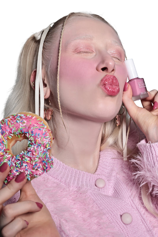 HOLA Kalıcı Yoğun Pigmentli Likit Allık – Cold Pink