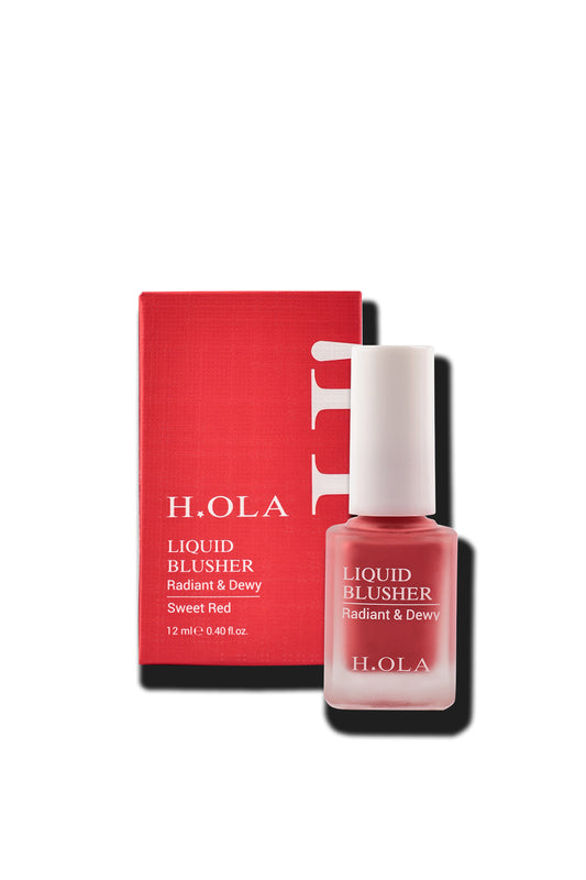 HOLA Kalıcı Yoğun Pigmentli Likit Allık - Sweet Red