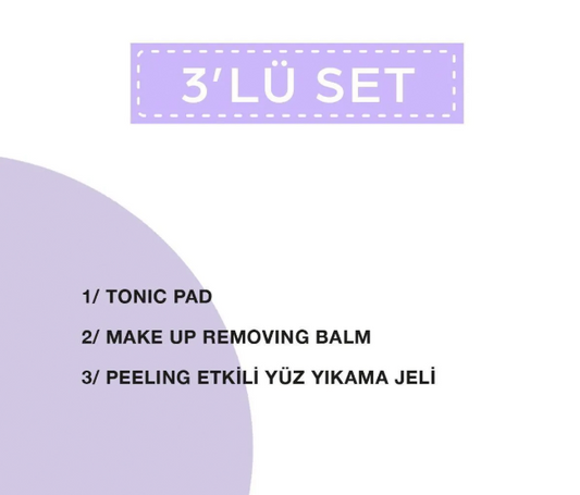 Arındırıcı 3’lü Set Ürünümüz