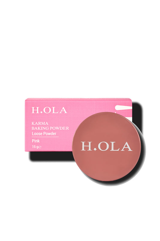HOLA Baking Powder | Makyaj Sabitleyici Toz Pudra | Pink (Pembe)