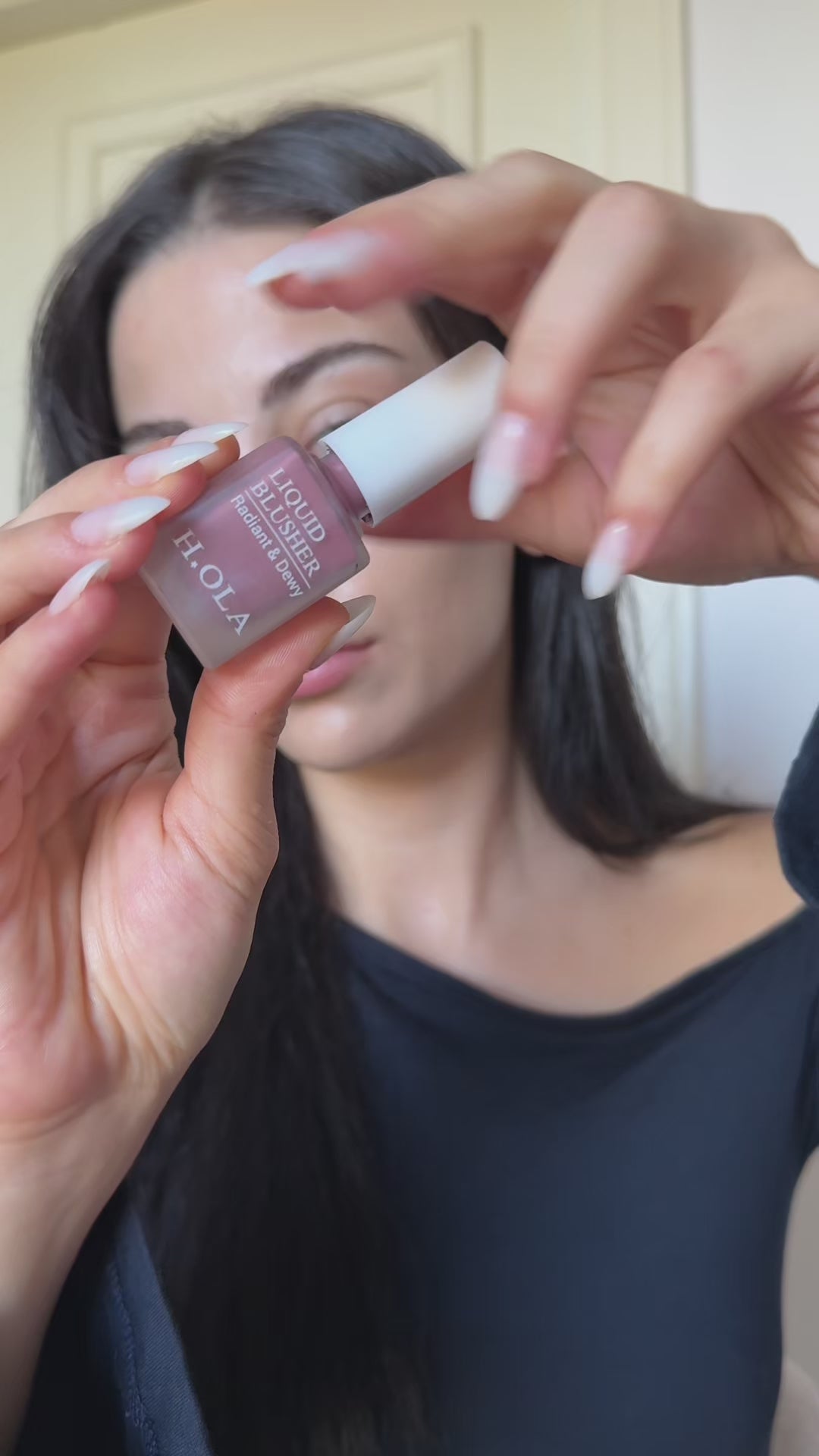 HOLA Kalıcı Yoğun Pigmentli Likit Allık – Rose Brown