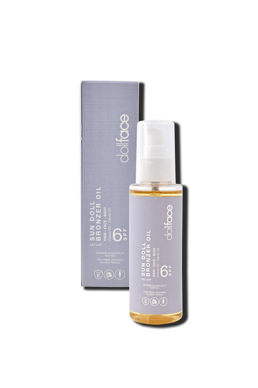 6 SPF Bronzlaştırıcı Yağ – Nemlendirici & Işıltı Veren Formül